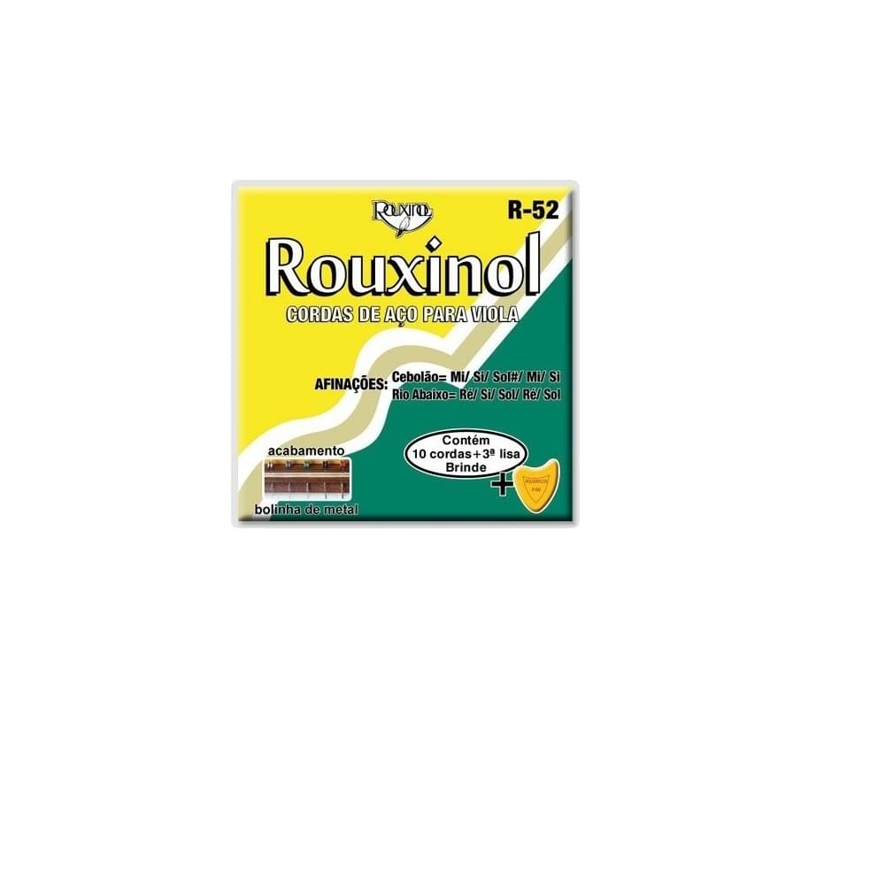 Encordoamento Rouxinol Viola R-52