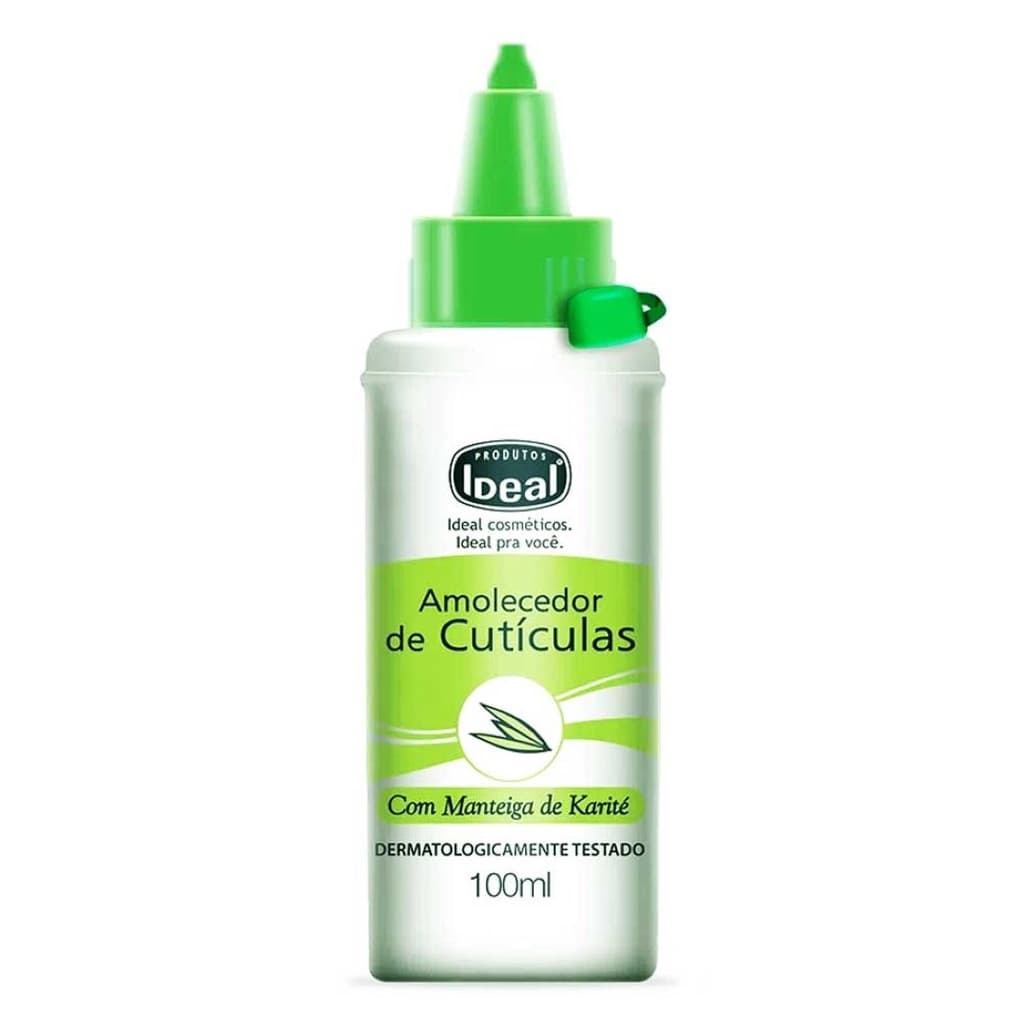Amolecedor de Cutículas com Manteiga de Karité 100ml - Ideal