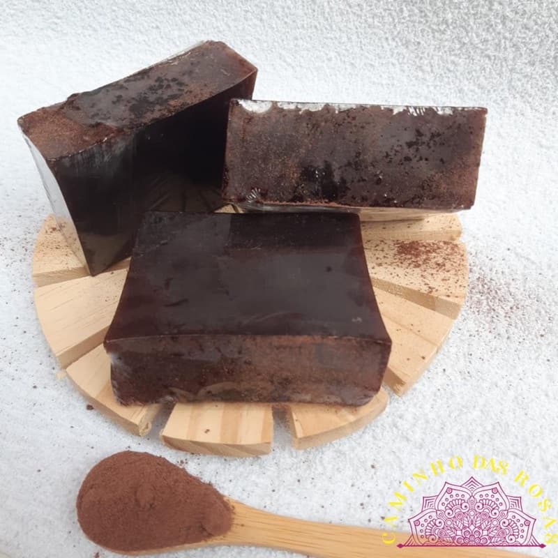 SABONETE ARTESANAL CHOCOLATE CACAU ANTI-ENVELHECIMENTO