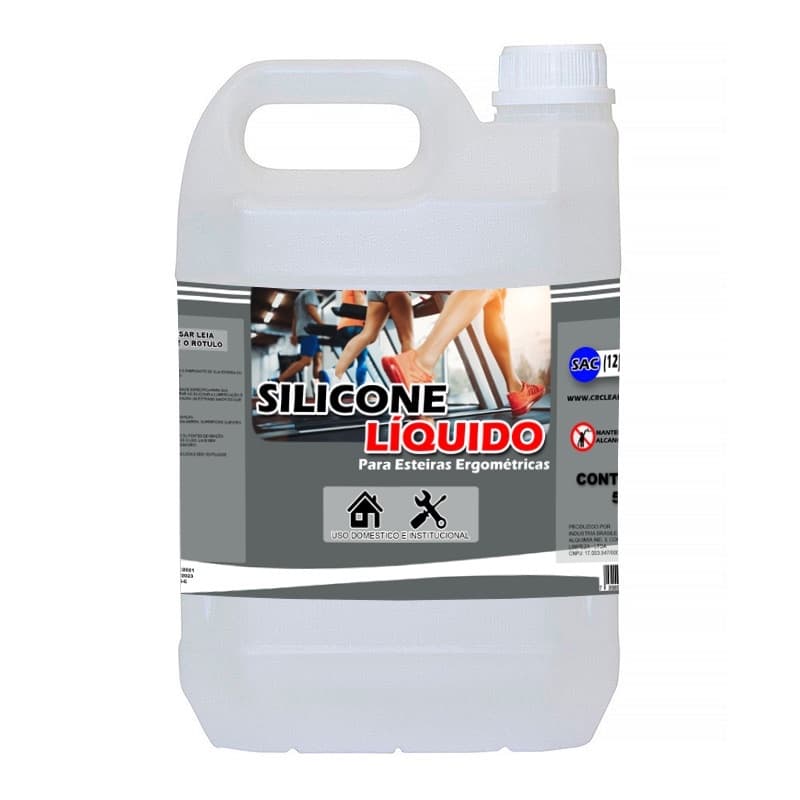 Silicone Lubrificante Líquido P/ Esteira 5 Litro Alquimia