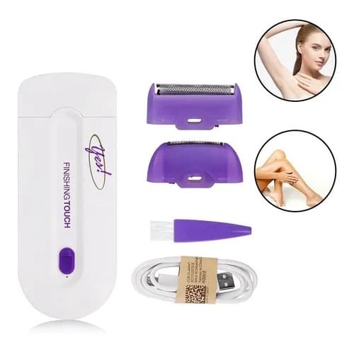 Mini Depilador Removedor Portatil Yes Elétrico Feminino Recarregável Facial Corporal