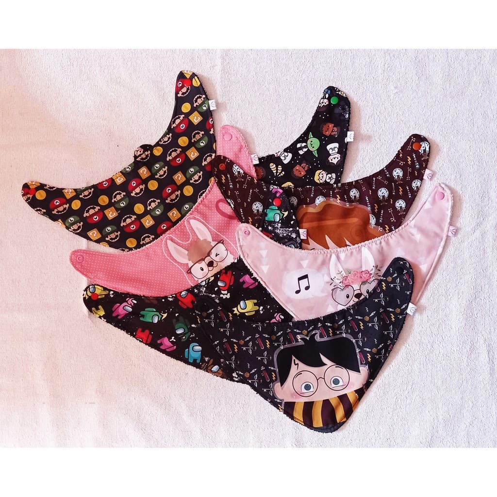 Babador Bandana Atoalhado Para Bebês