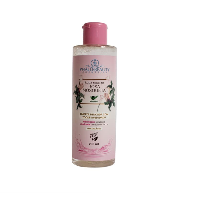 ÁGUA MICELAR ROSA MOSQUETA 200ml - PH0502
