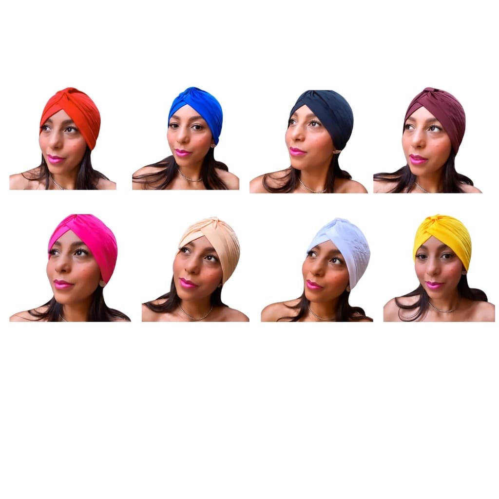 Kit 10 Turbante Tendencia Moda Feminina Touca Indiana Promoção Tratamento Confortavel Sortidos