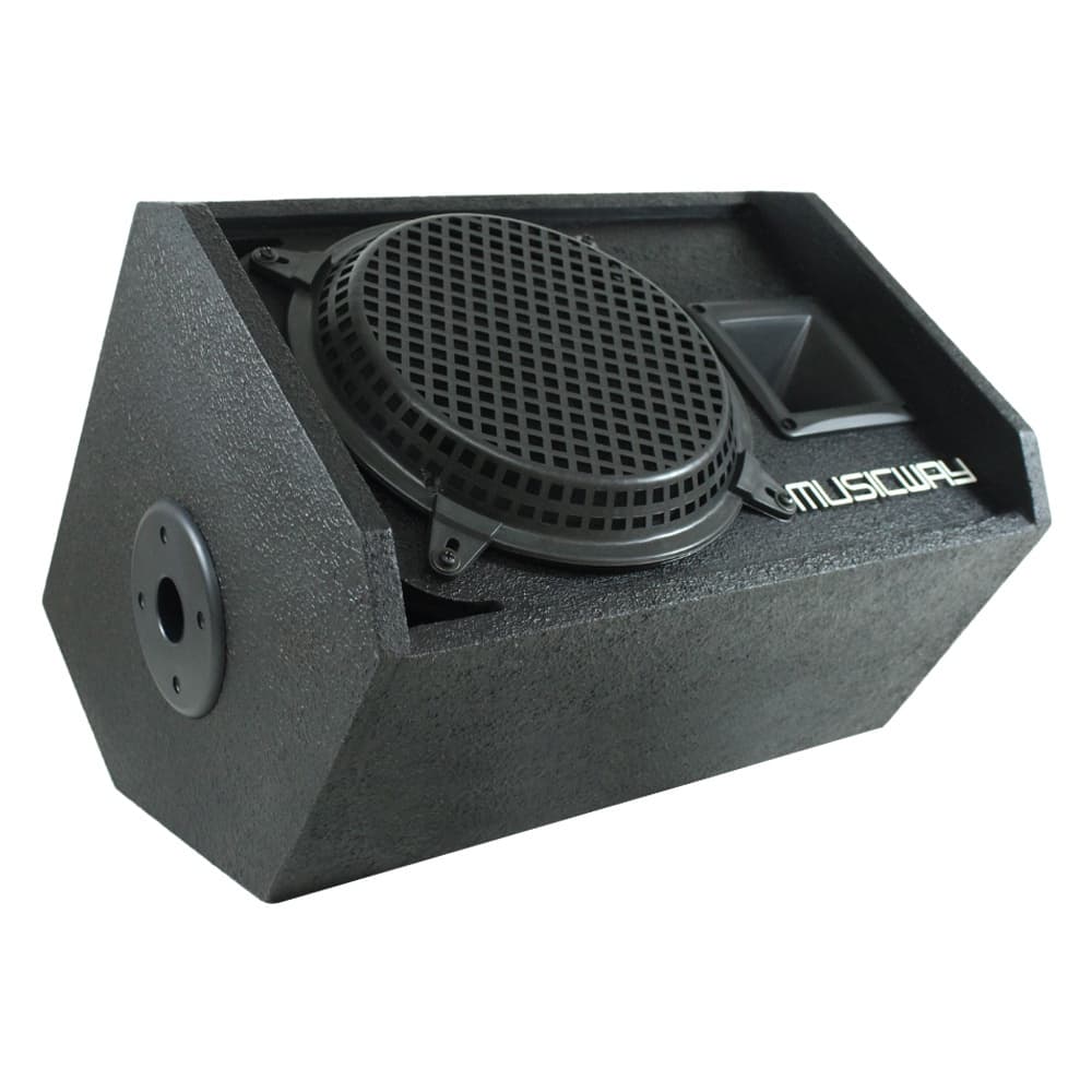Caixa para Retorno de Palco Music Way 200w Rms Passiva pronta entrega