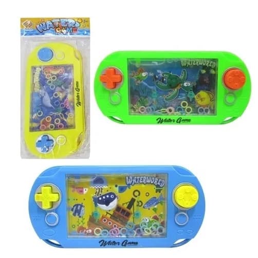 Aquaplay Jogo De Argola Game Colors Brinquedo Infantil Diversão Retro Animais Marinhos