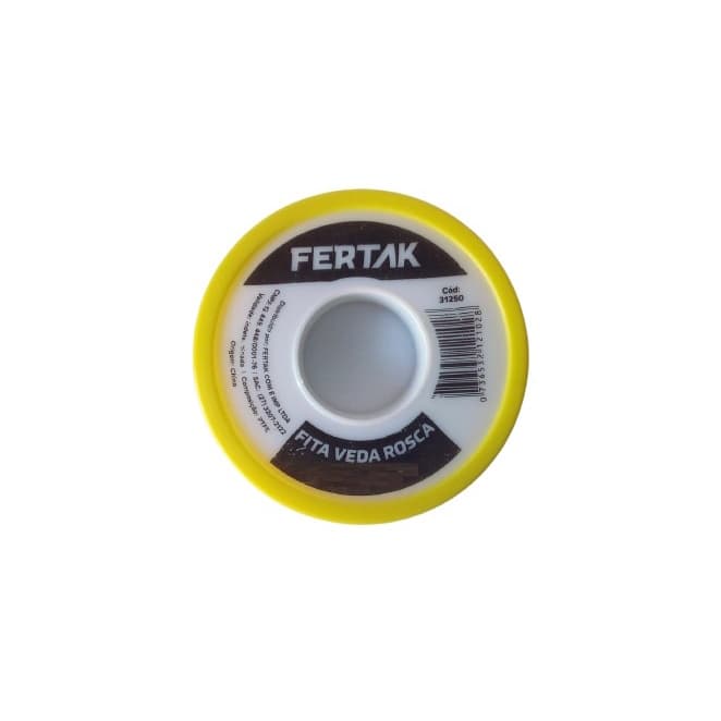 Fita Veda Rosca Teflon 18mm X 25m FertaK 31825