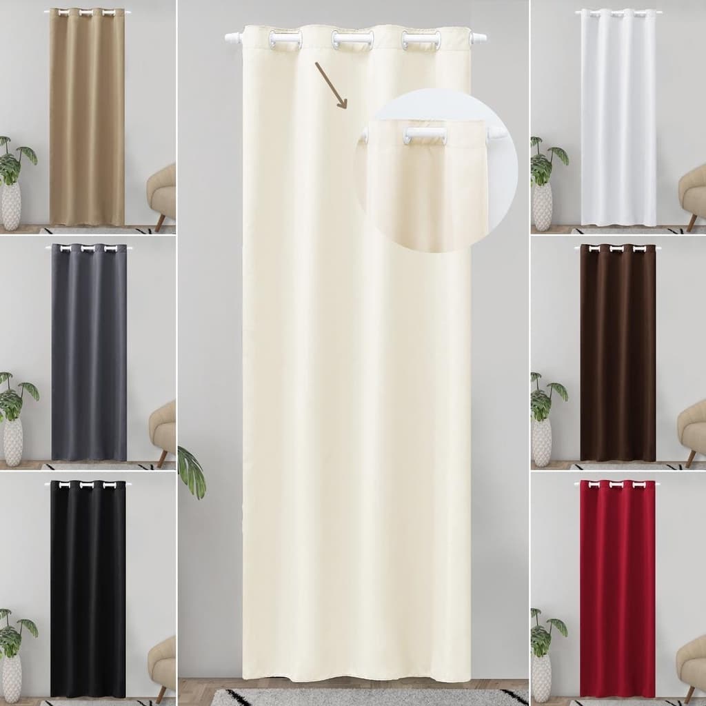 Cortina Para Sala ou Quarto Porta Balcão Jasmim 1,50x2,50M Mi Amore