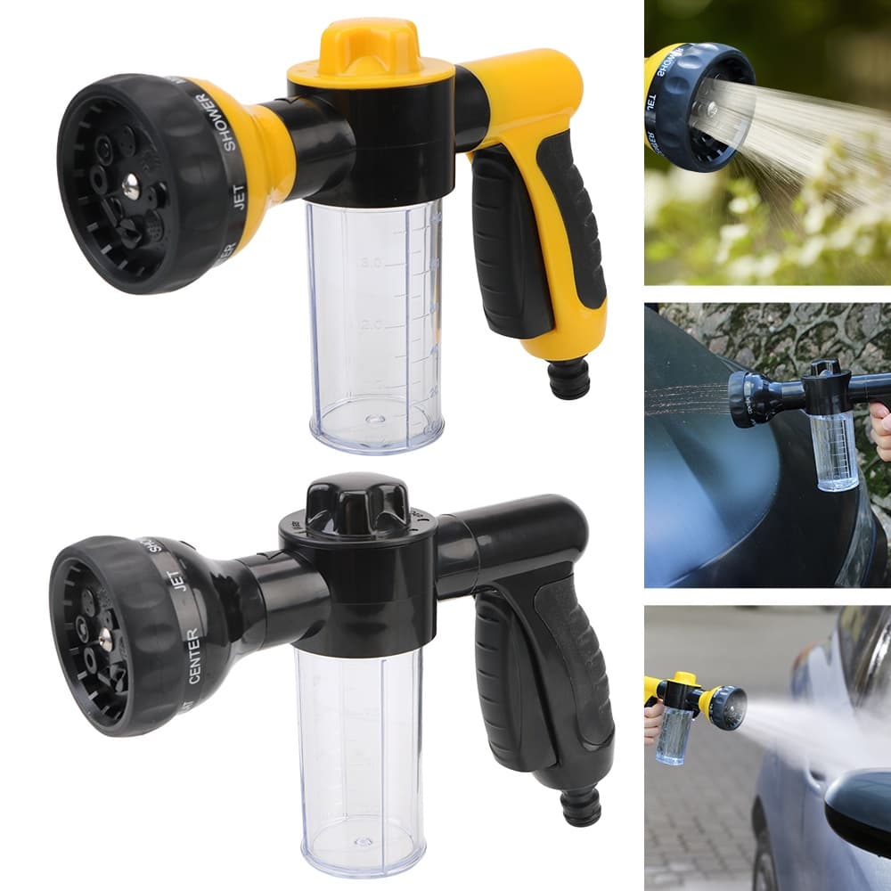 Portátil De Alta Pressão Ferramenta De Limpeza Arma De Água 3 Graus Ajustável Auto Bocal De Espuma Lance Jato Máquina De Lavar Carro Pulverizador