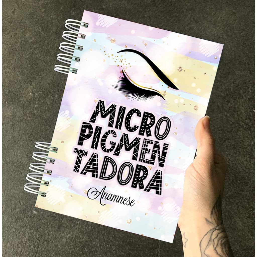Caderno Anamnese Micropigmentação