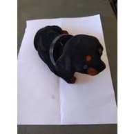 Cachorro cachorrinho mexe a cabeça enfeite de casa cachorro que balança a cabeça enfeite