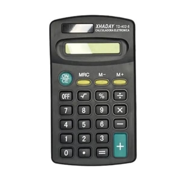 Calculadora de Bolso Pequena - 8 Dígitos