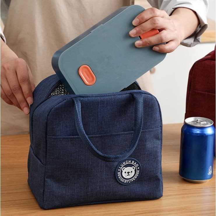 Bolsa Térmica Portátil Com Isolamento Térmico De Desenho Moda