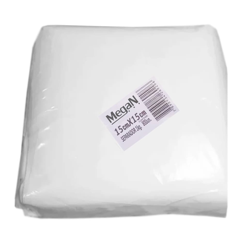 Separador de Hamburguer de Plastico 15x15cm 1kg 800 unidades (cod: m0dz7)
