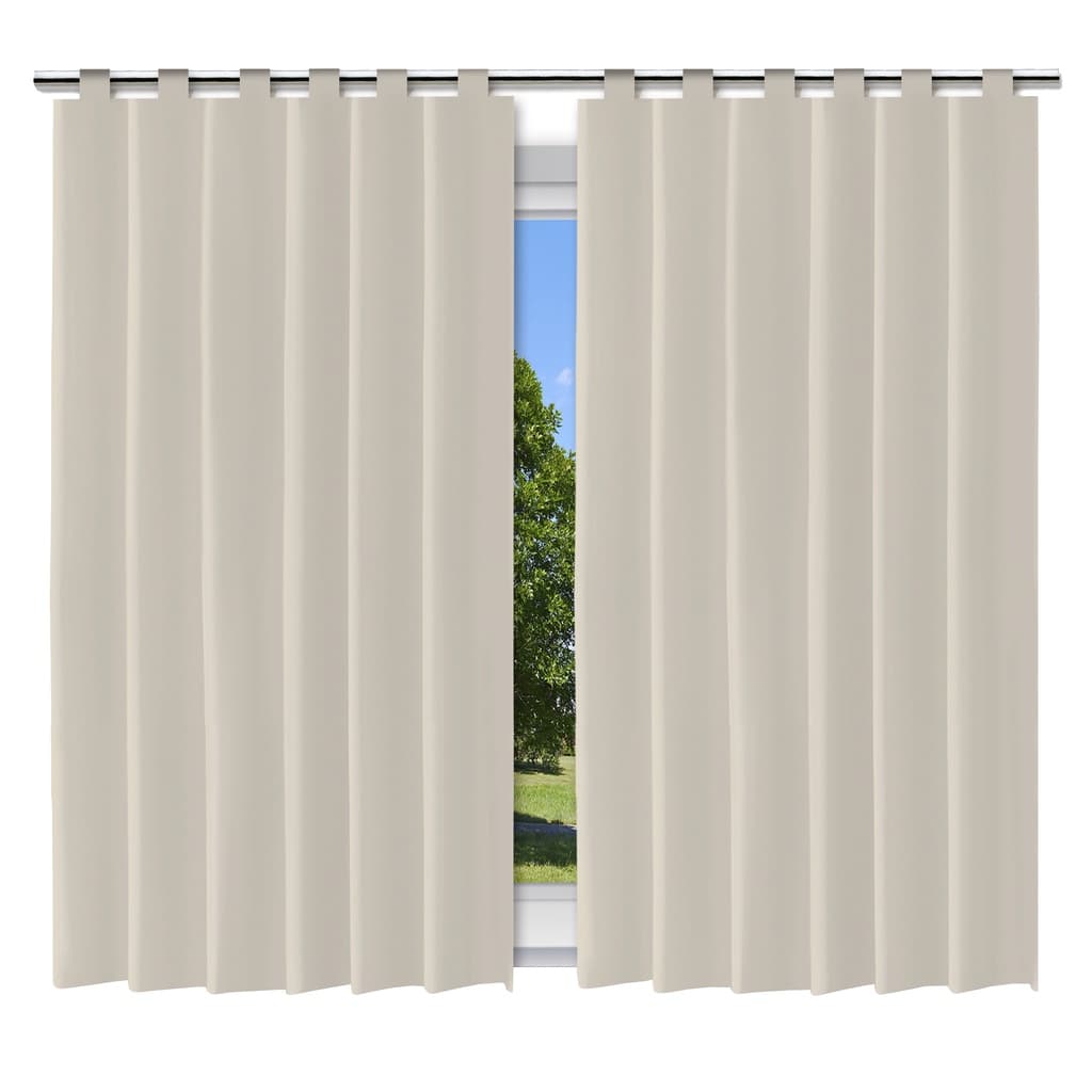Cortina de Janela  Blackout cor  Bege  - 200x200cm