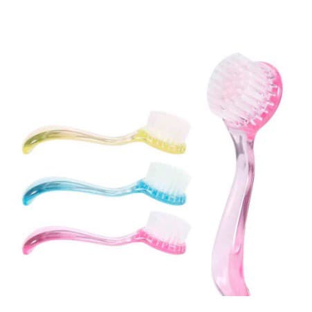 Pincel Removedor de pó unha Plástico Acrílico UV Gel Unhas