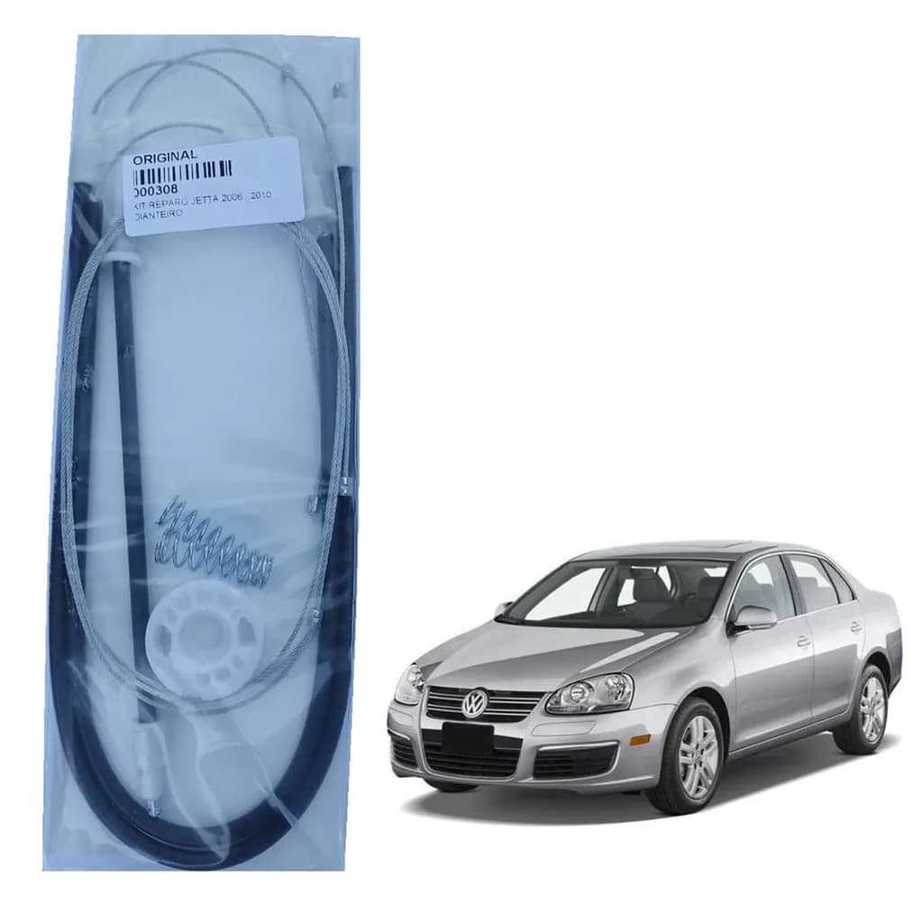 Reparo Máquina Vidro Elétrico Jetta Dianteiro 2006 Até 2010