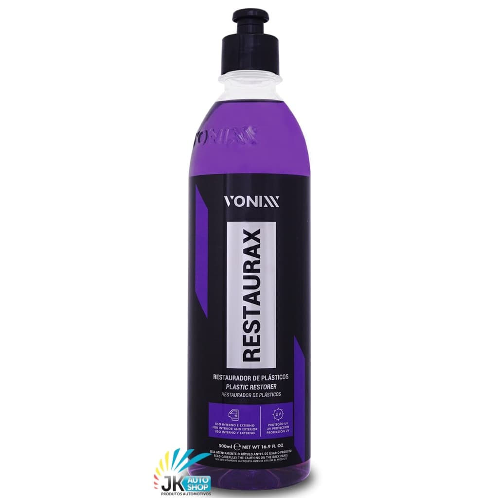 Restaurax Restaurador de Plásticos Internos e Externos 500ml Vonixx