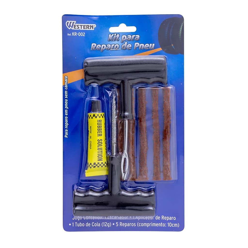 Kit Remendos Macarrão Conserto Reparo Pneu Furado Barato