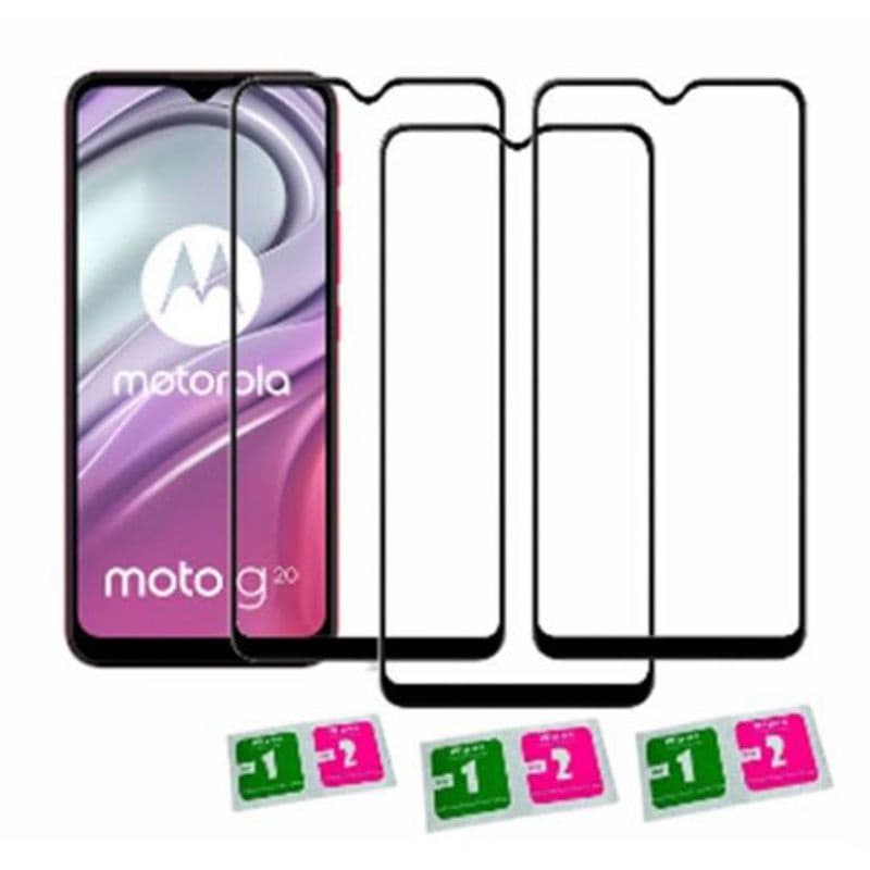 Kit Película de vidro 3D Moto G10 / G20 / G30 Vidro Temperado Película Motorola