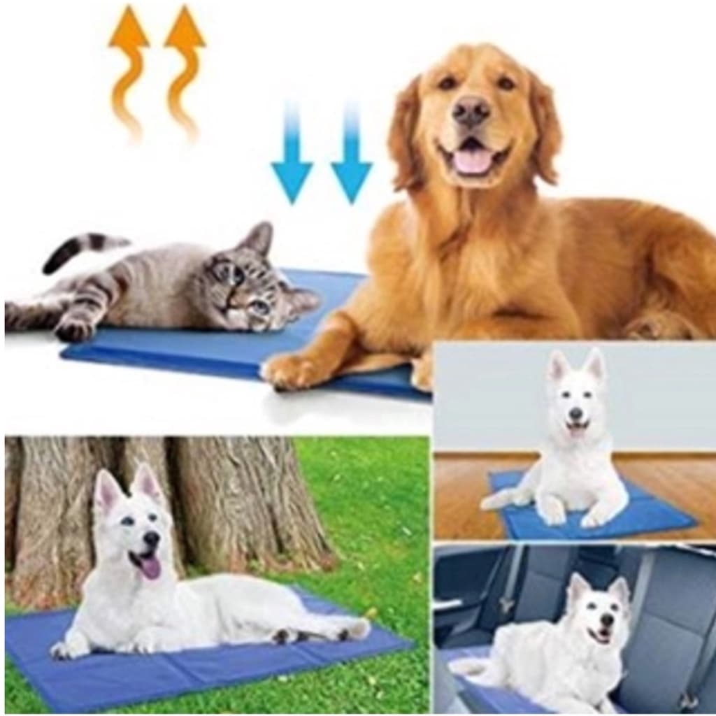 Tapete Refrescante Gelado Para Cachorro Gato Cão 50x65 Cm