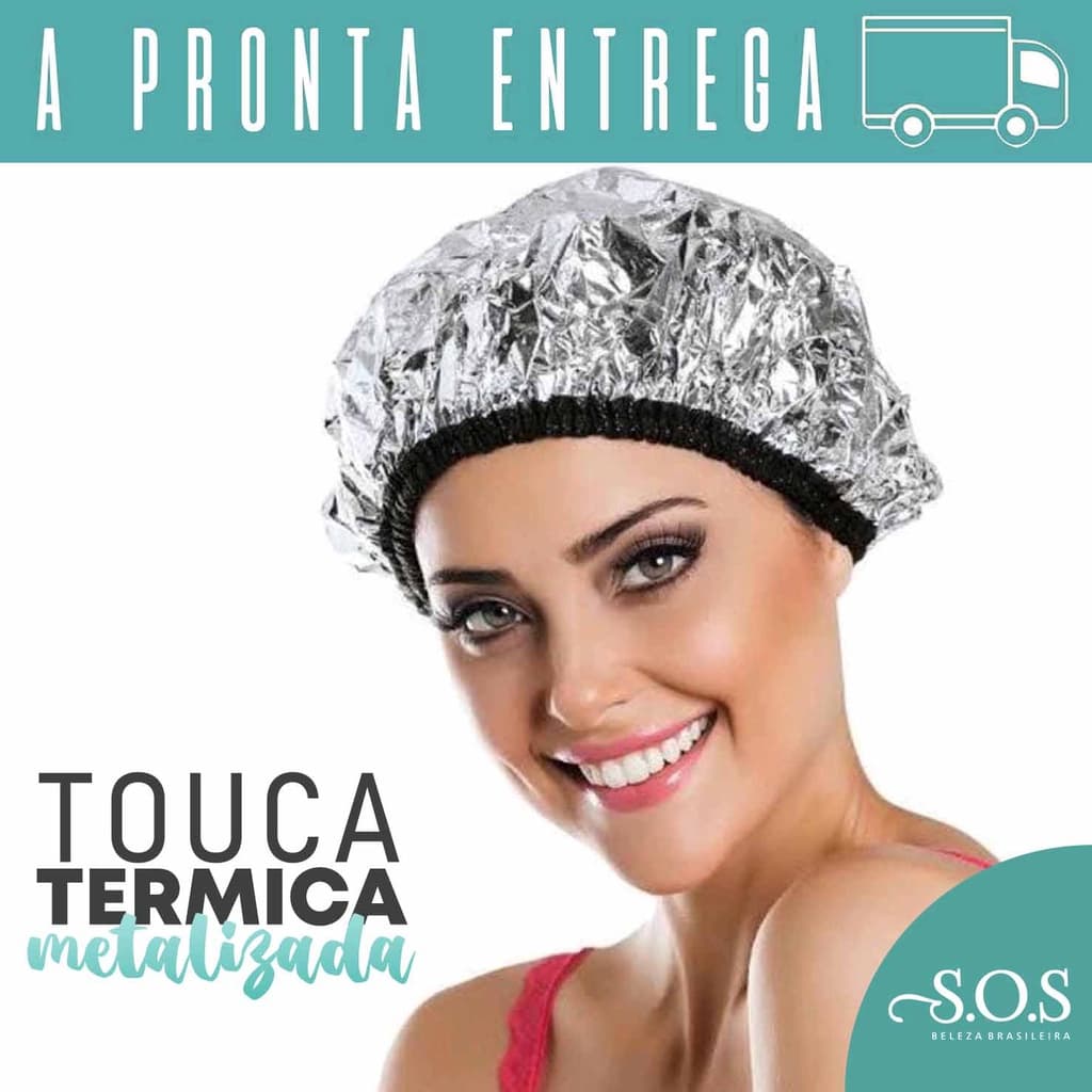 Touca Térmica Metalizada - Para Hidratação