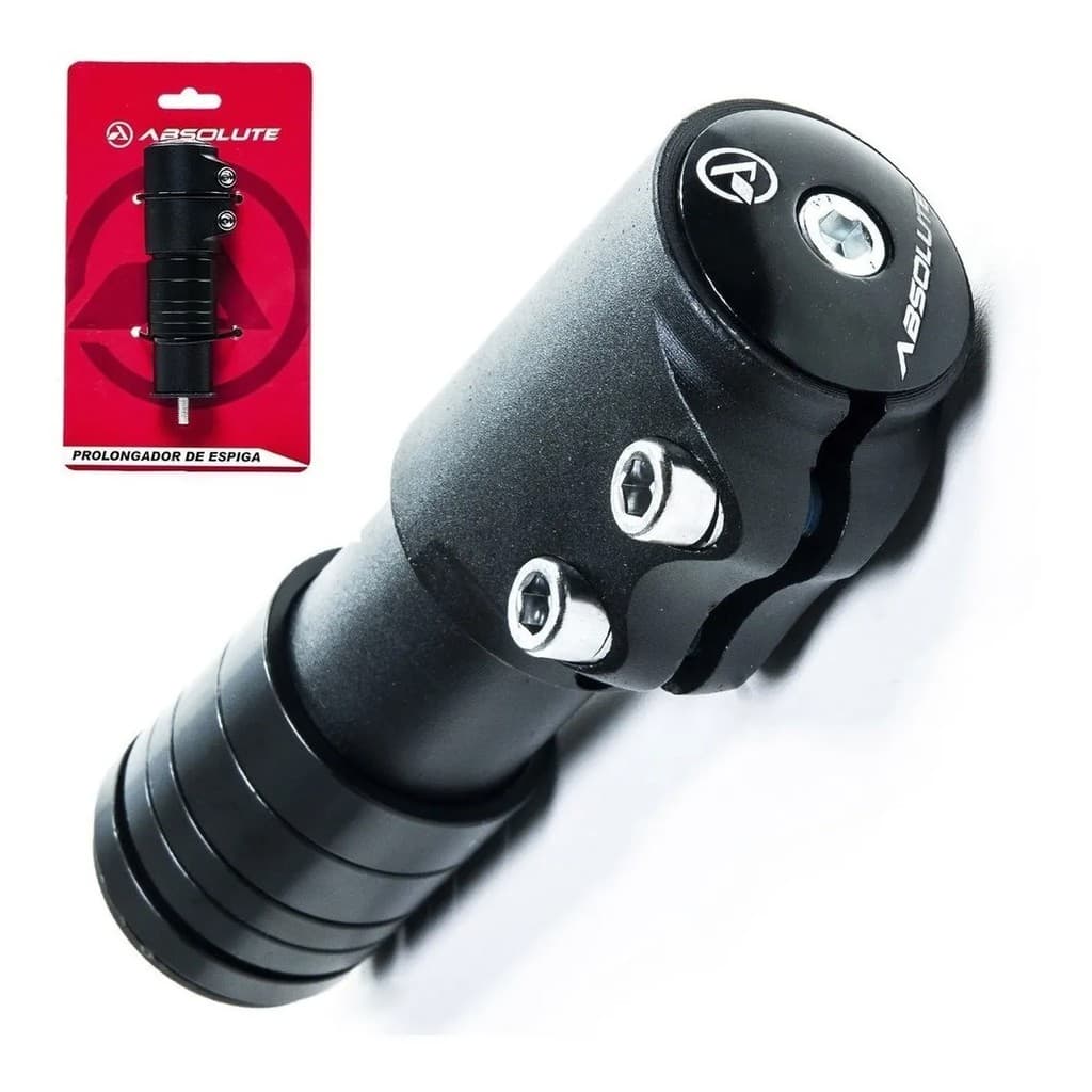 Extensor de Espiga Absolute 28,6 mm em Alumínio com 4 Espaçadores