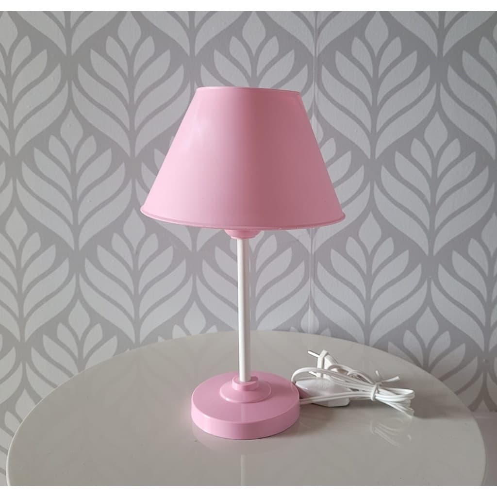 Abajur de mesa Quarto Infantil Rosa