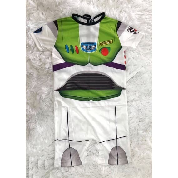Fantasia Temática Buzz Lightyear Infantil Masculina Heróis Barato Menino Promoção