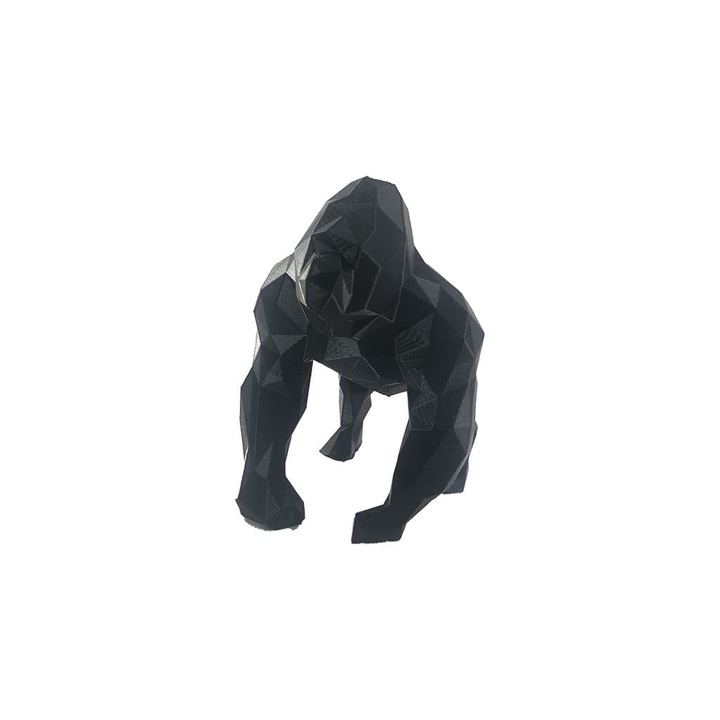 Gorila Low Poly Decoração 3D
