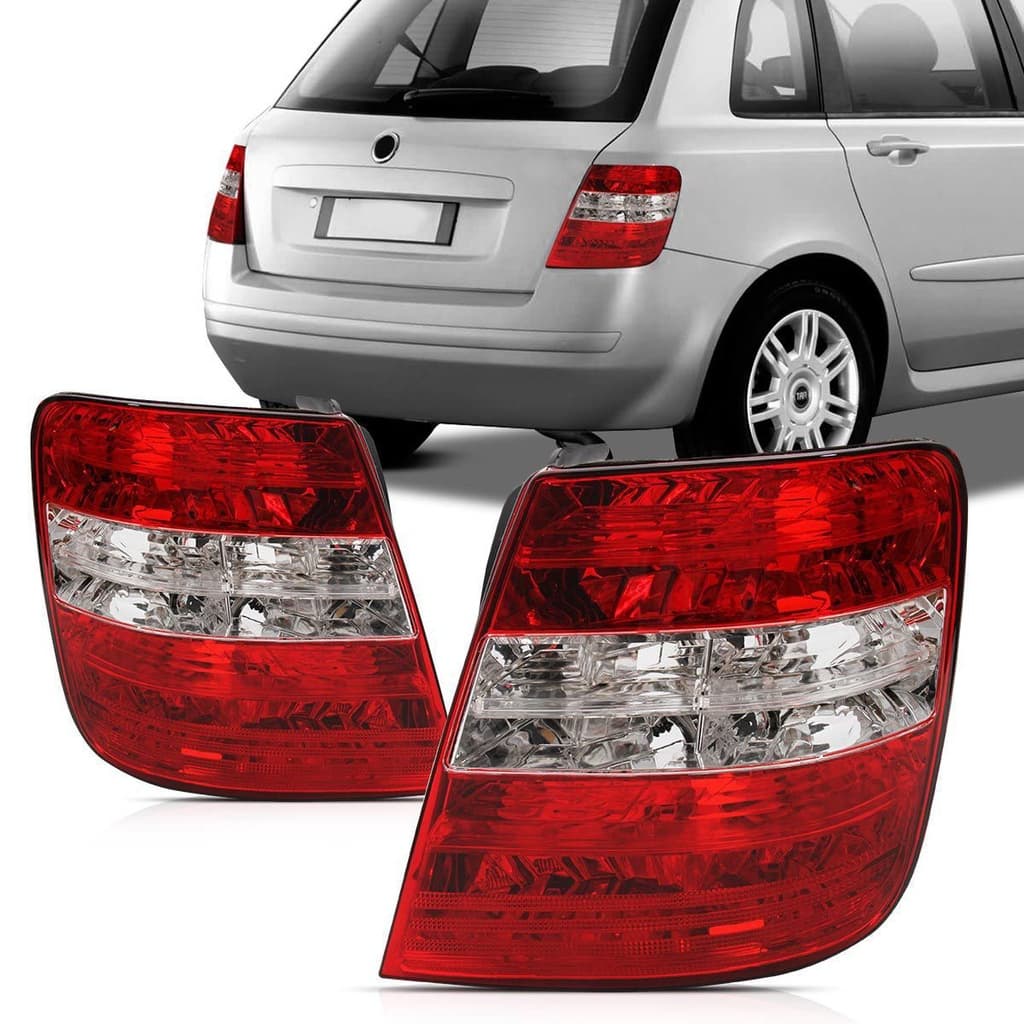 Lanterna Stilo 2002 2003 2004 2005 2006 2007 Vermelho Cristal