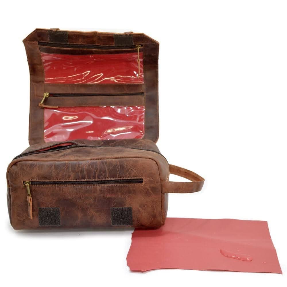 Necessarie Bolsa Para Viagem Organizador Maquiagem Couro Legitimo Caretira Barato Masculina Ombro Pochete Carteira