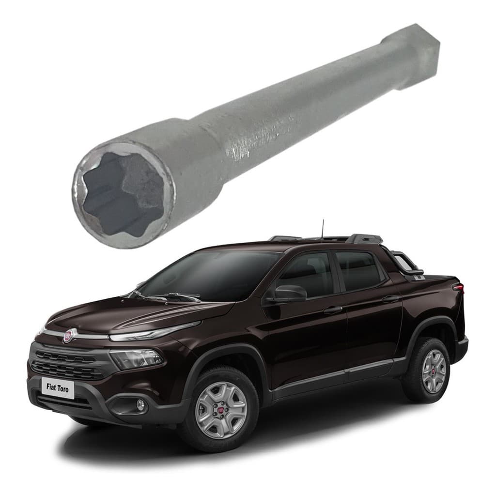 Chave Baixar Estepe Fiat Toro 2016 2017 2018 2019 2020 2021 Original Fiat - Apenas versões 4x2 52168509