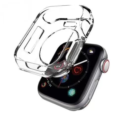 Capa Case de Silicone Aberta Bumber Para Smartwatch Apple Watch  38/40mm 41mm 42/44mm 45mm