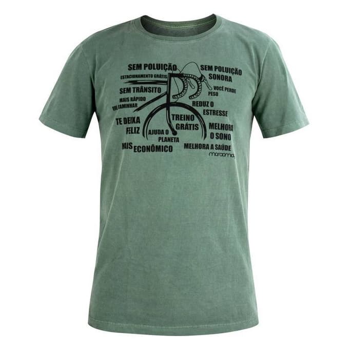 Camiseta Casual Masculina Marcio May Worlds Ciclismo
