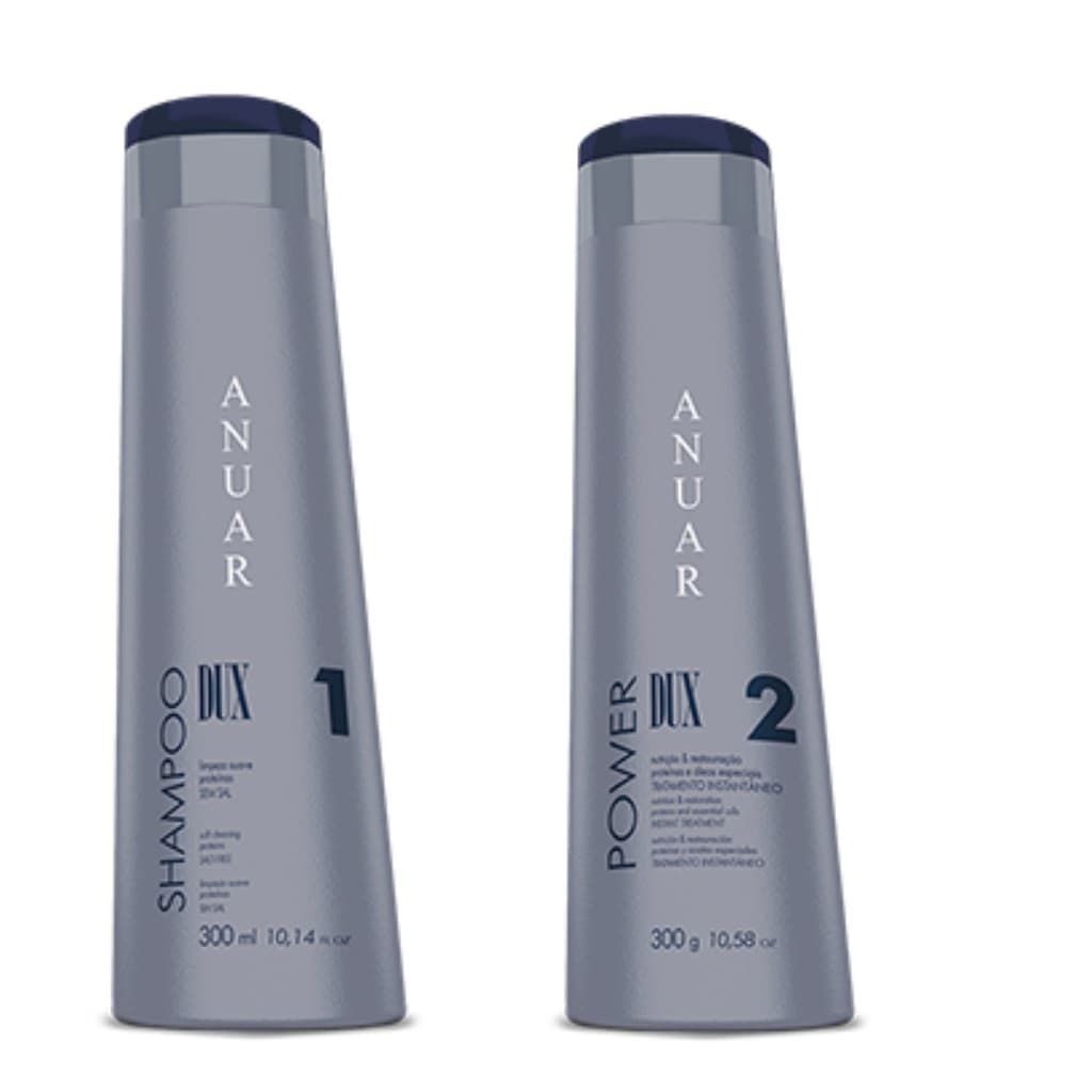 Shampoo Dux 300ml + condicionador Dux 300g - Cabelos cacheados, crespos e ondulados - Anuar - Anuar Cosméticos