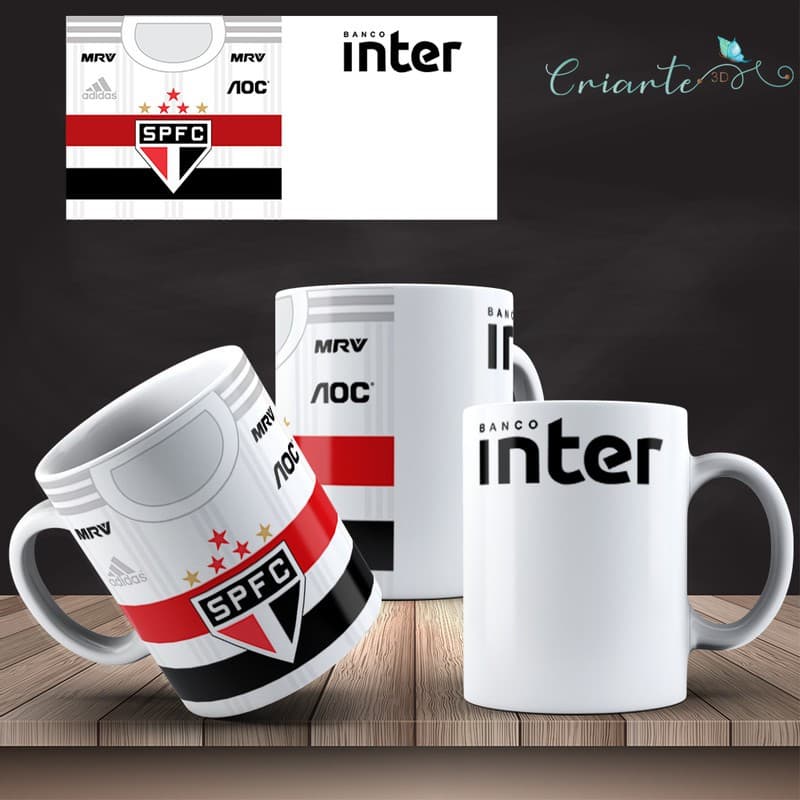 Caneca Porcelana Coleção São Paulo #01