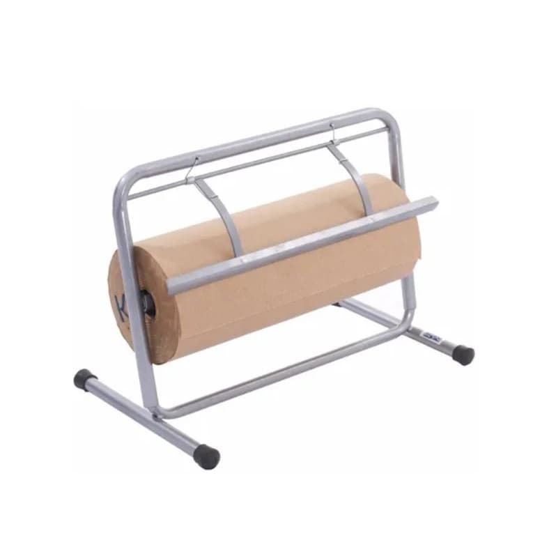 Suporte De Papel + 1x Bobina Papel Kraft Puro 40 Cm 200 Mtrs