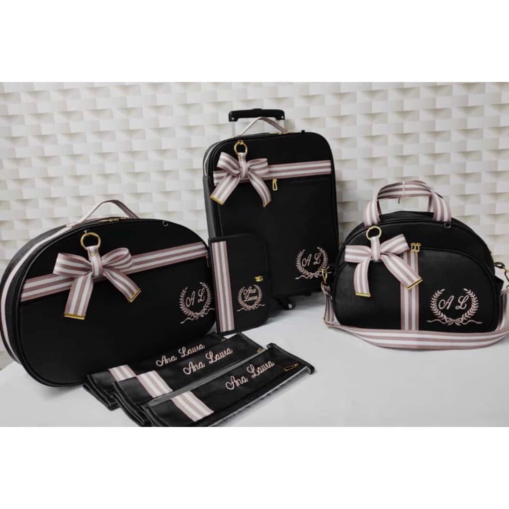 kit de maternidade mala de mão , mala de rodinha bordo , bolsa g , 3 saquinhos para maternidade.