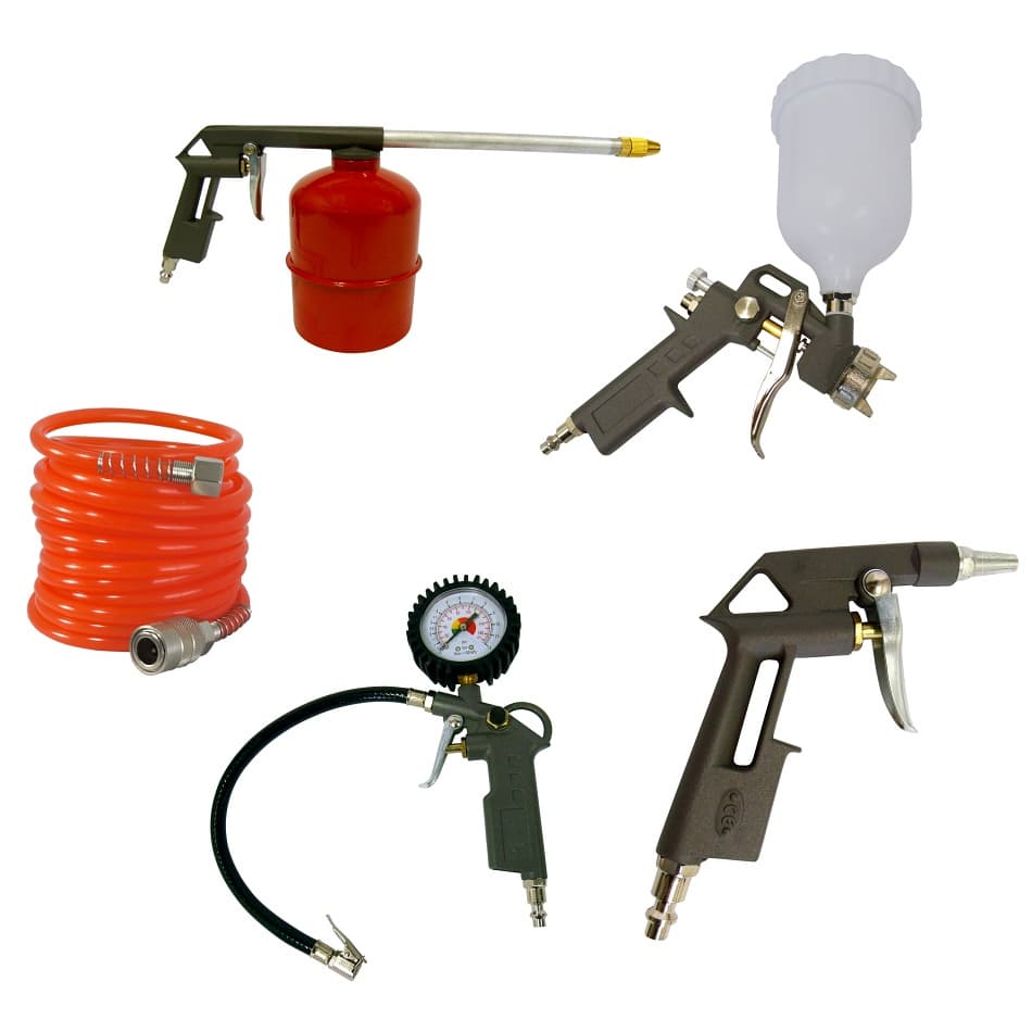 Kit Pintura Para Compressor 5 Peças Kt1000 Intech Machine