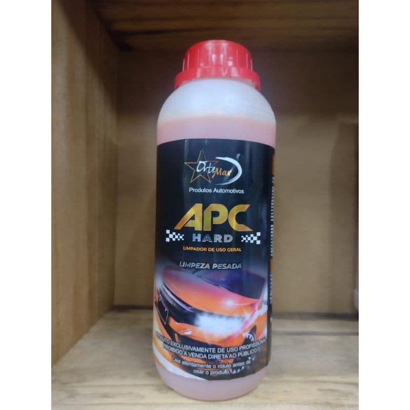 Limpador Multiação Apc hard Concentrado Limpa Banco Painel Teto Carro 1L