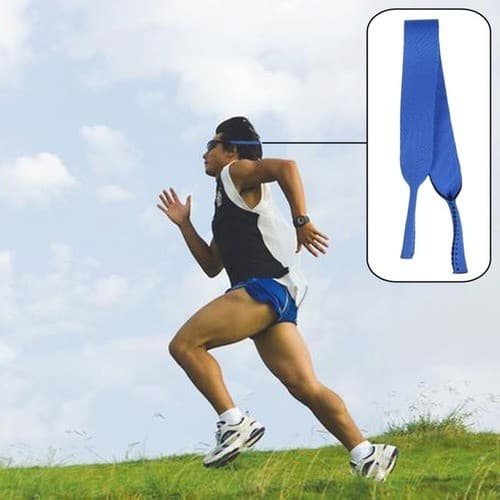 1 Cordão Neoprene AZUL Óculos  Só Encaixar Flutuante Esporte