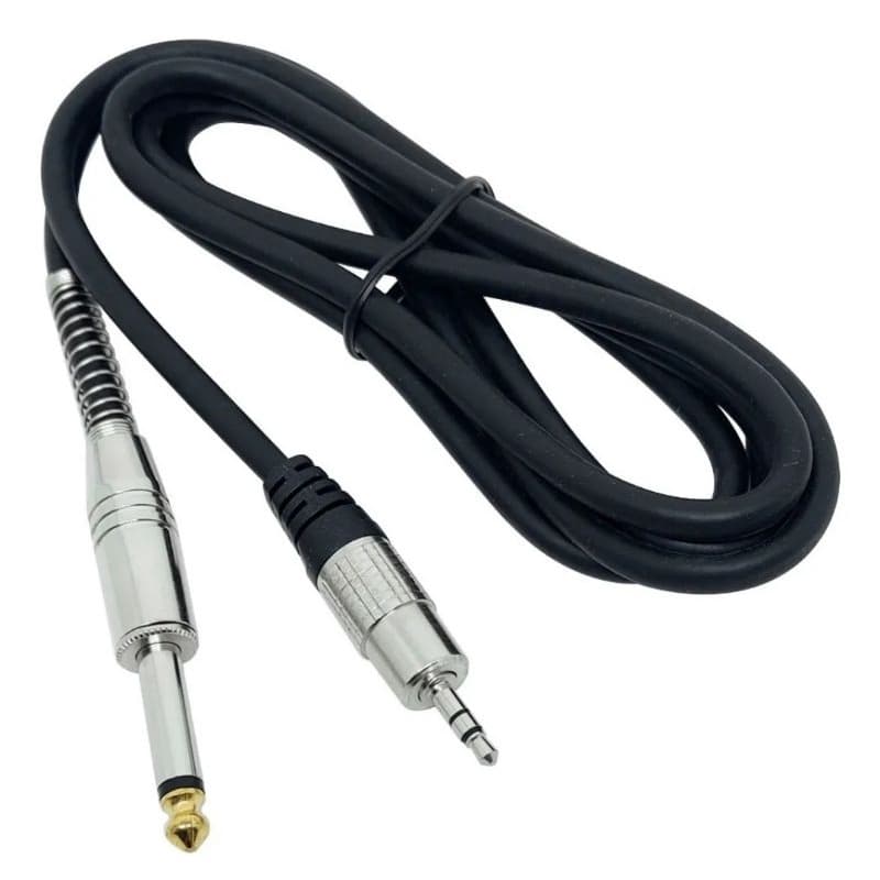 Cabo Auxiliar P2 Estereo X P10 Mono Blindado Profissional