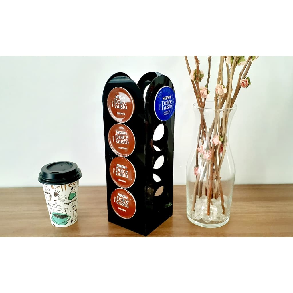 Porta Cápsula Café Dolce Gusto Torre 16 Cápsulas Envio Imediato
