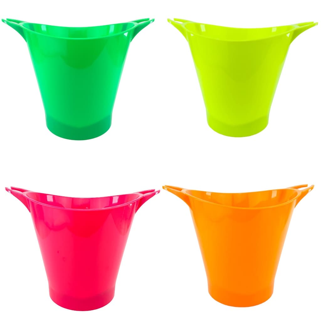 Balde Gelo Acrílico Neon 5 litros