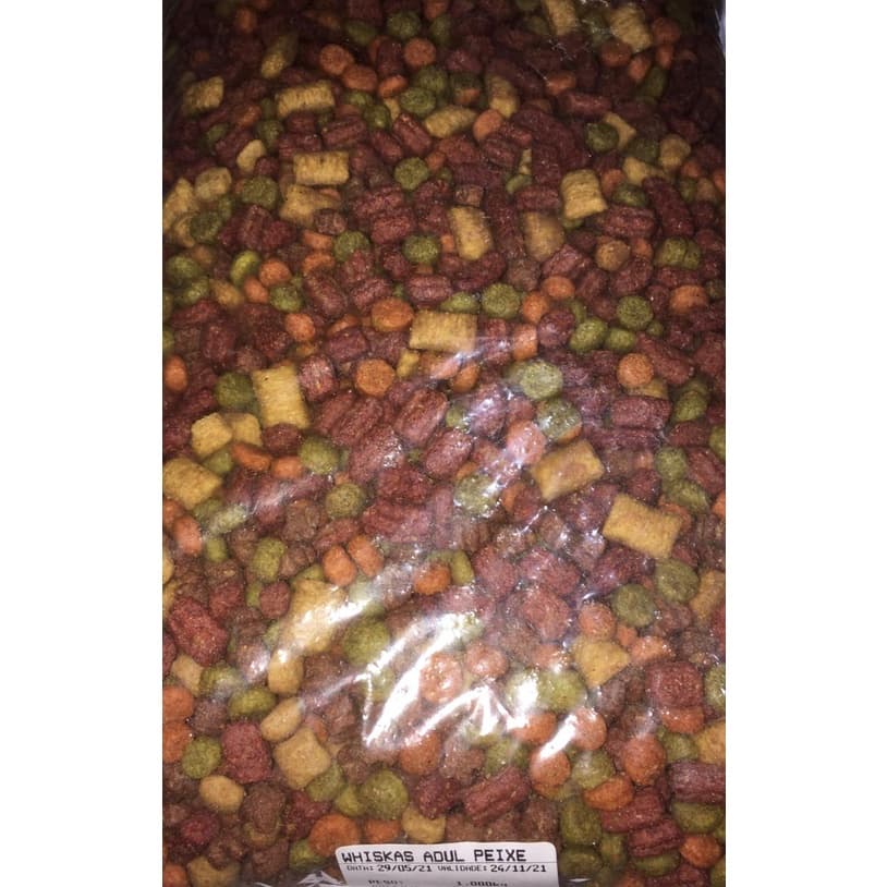 Ração A Granel Whiskas Peixe para Gatos Adultos 1 kg