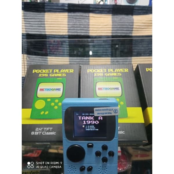 Mini game pocket 198 jogos