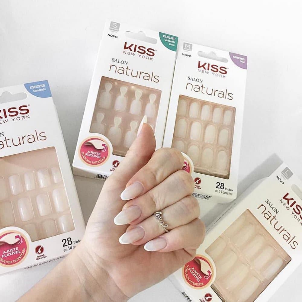 Unhas Postiças Kiss S/Cola