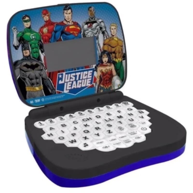 Computador Infantil Educativo Liga da Justica Laptop