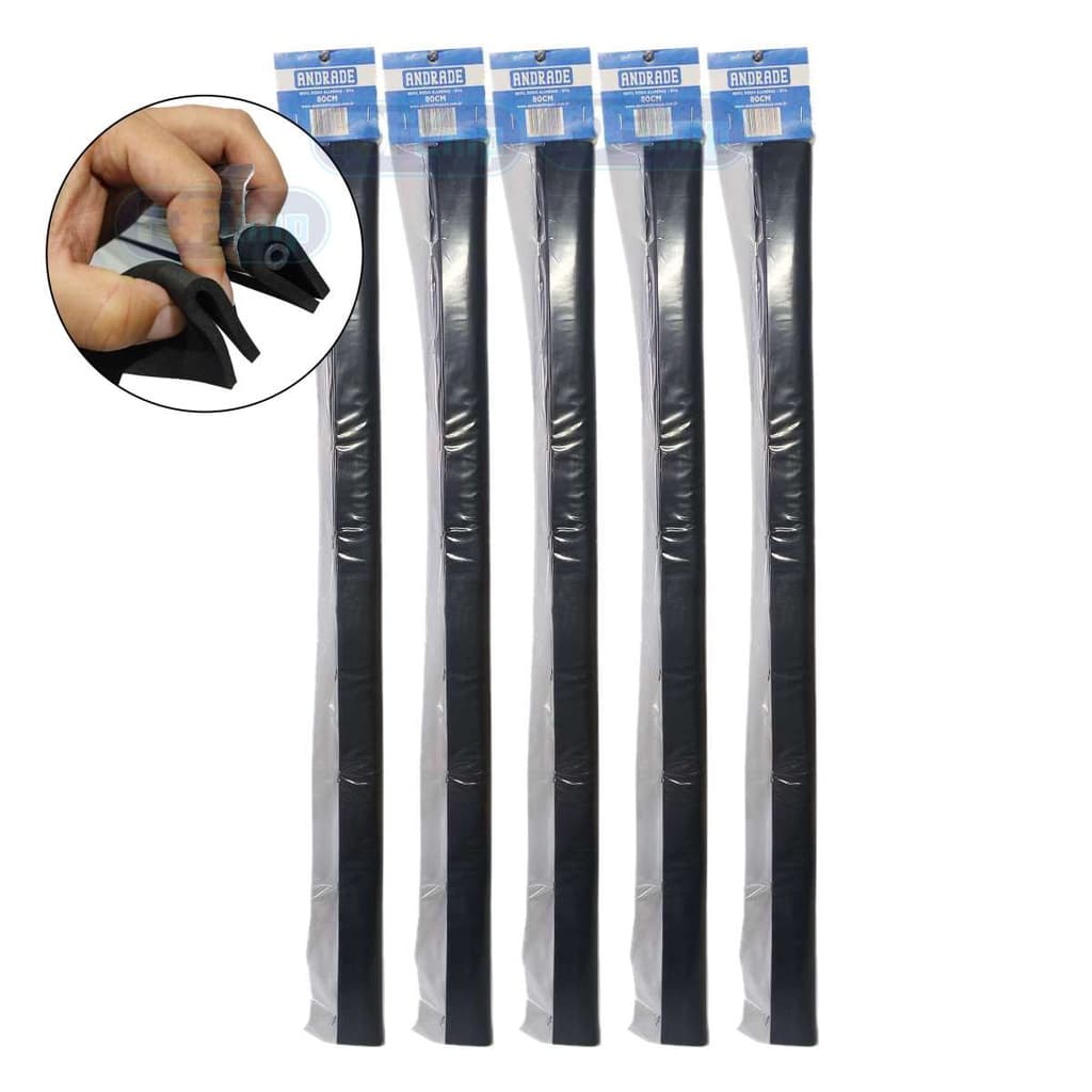 Kit com 5 refil de espuma EVA para rodo de aluminio 80cm ( e.v.a. )